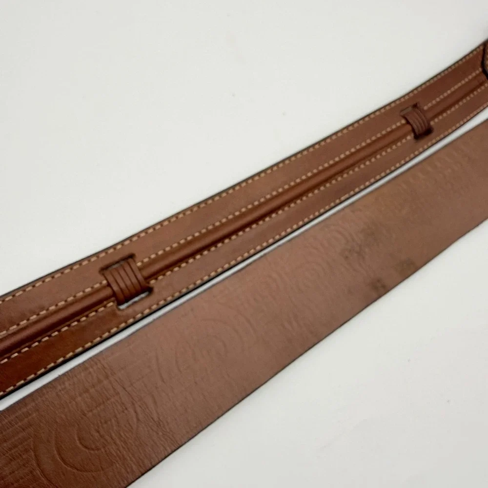 Mens Leather‎ Belt Bundle 4pc Cole Haan Tommy Bahama Alligator Embossed Size 38
